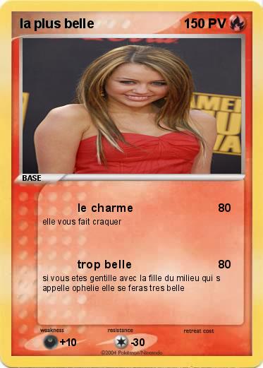 Pokemon la plus belle 