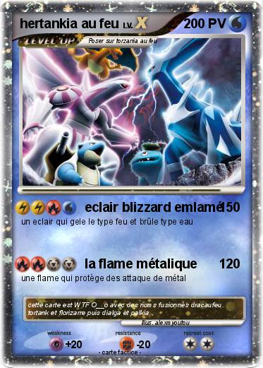 Pokemon hertankia au feu