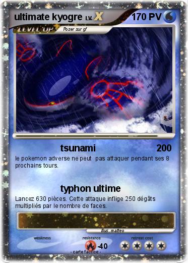 Pokemon ultimate kyogre