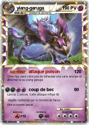 Pokemon yiang-garuga