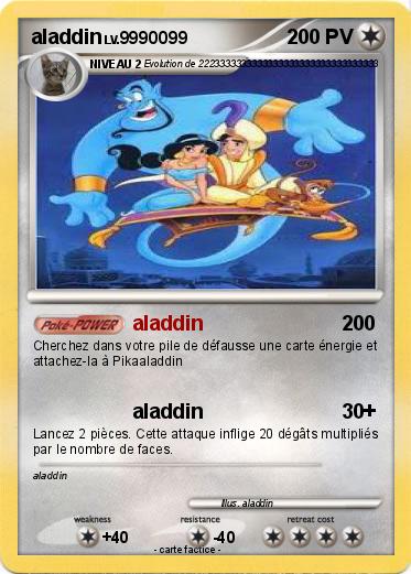 Pokemon aladdin