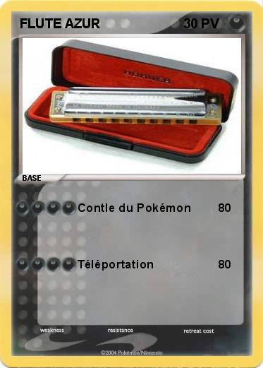 Pokemon FLUTE AZUR
