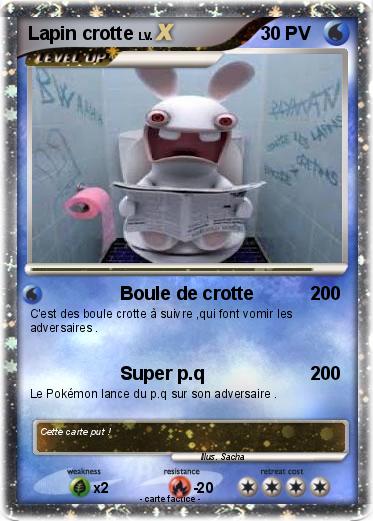 Pokemon Lapin crotte