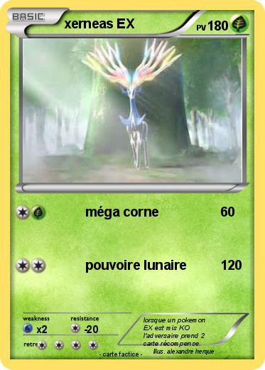 Pokemon xerneas EX