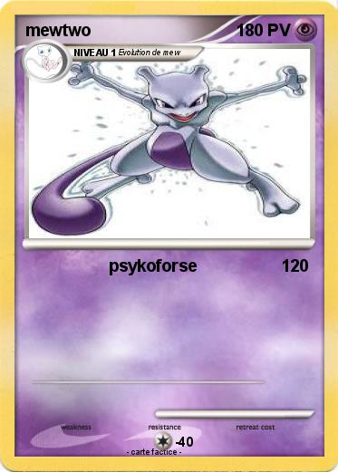 Pokemon mewtwo