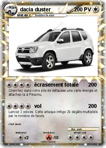 Pokemon dacia duster