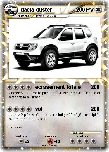 Pokemon dacia duster