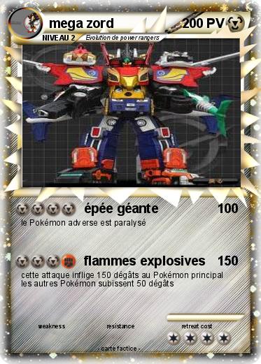 Pokemon mega zord