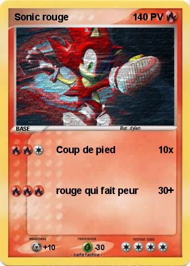 Pokemon Sonic rouge