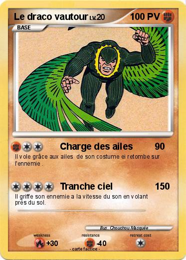 Pokemon Le draco vautour