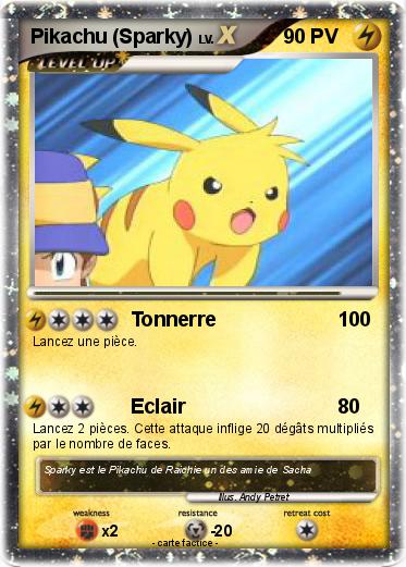 Pokemon Pikachu (Sparky)