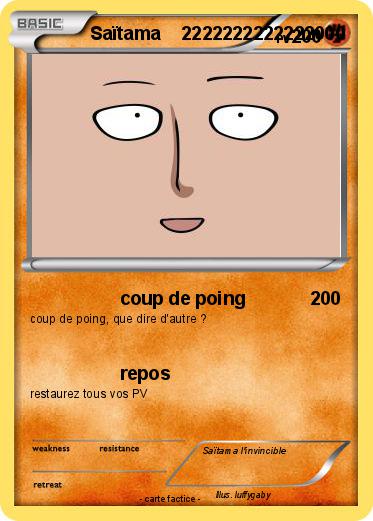 Pokemon Saïtama    2222222222222000