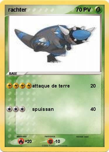 Pokemon rachter
