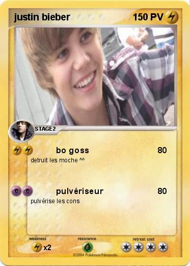 Pokemon justin bieber