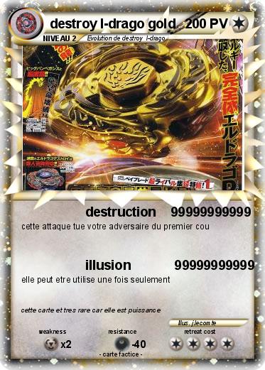 Pokemon destroy l-drago gold