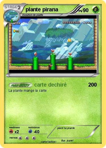 Pokemon plante pirana