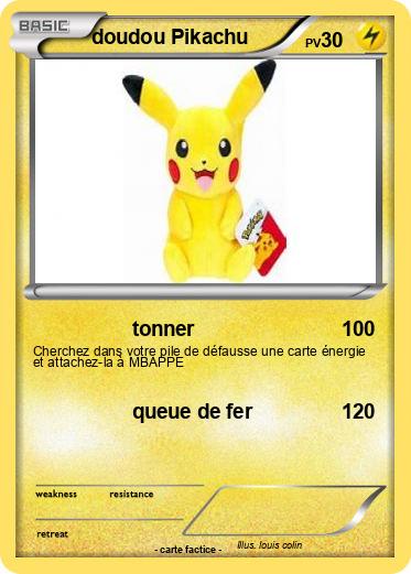 Pokemon doudou Pikachu