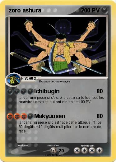 Pokemon zoro ashura