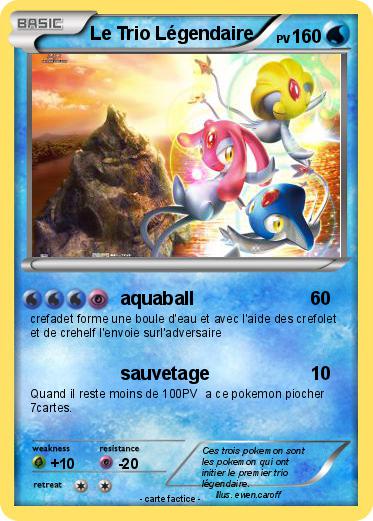 Pokemon Le Trio Légendaire