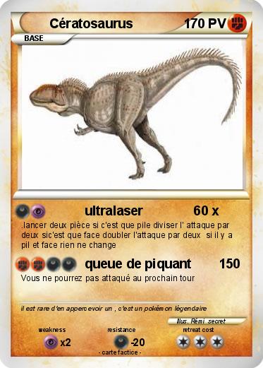 Pokemon Cératosaurus