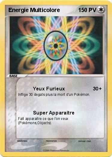 Pokemon Energie Multicolore