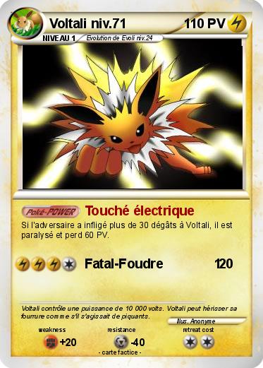 Pokemon Voltali niv.71