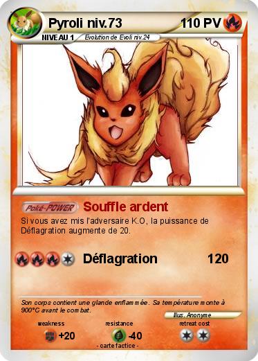 Pokemon Pyroli niv.73