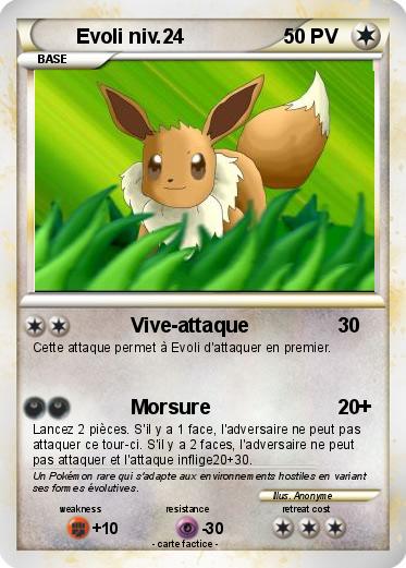 Pokemon Evoli niv.24