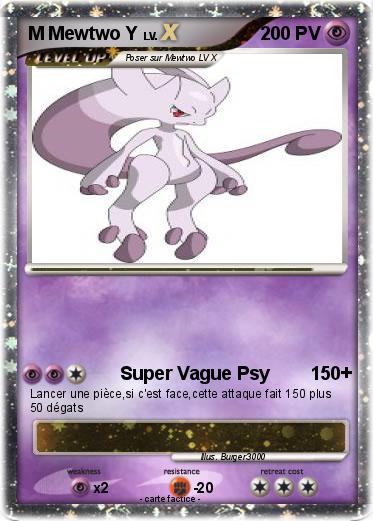 Pokemon M Mewtwo Y