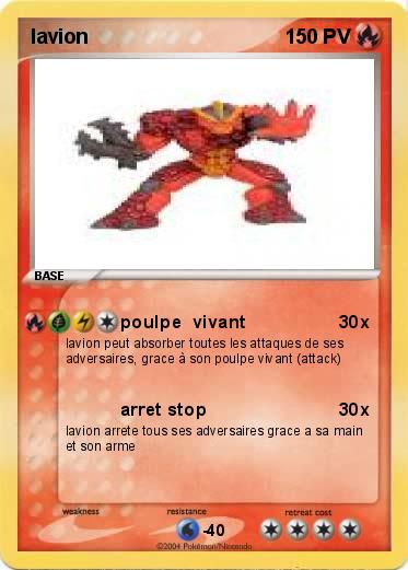 Pokemon lavion