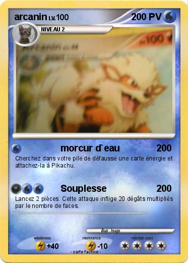 Pokemon arcanin