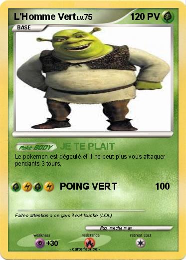 Pokemon L'Homme Vert