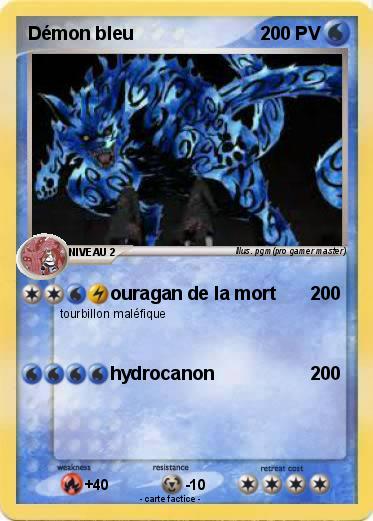 Pokemon Démon bleu