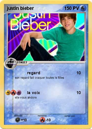 Pokemon justin bieber