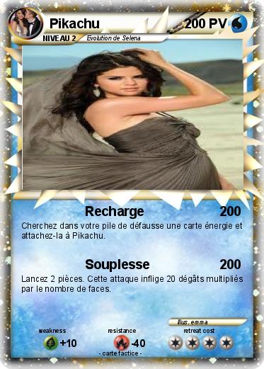 Pokemon Selena Gomez