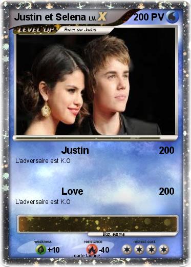Pokemon Justin et Selena