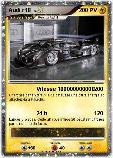 Pokemon Audi r18
