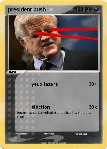 Pokemon président bush