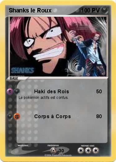 Pokemon Shanks le Roux