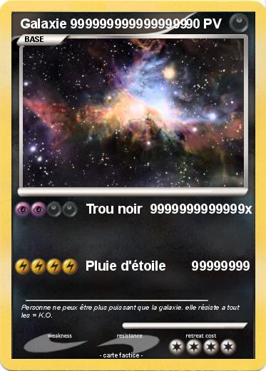 Pokemon Galaxie 9999999999999999