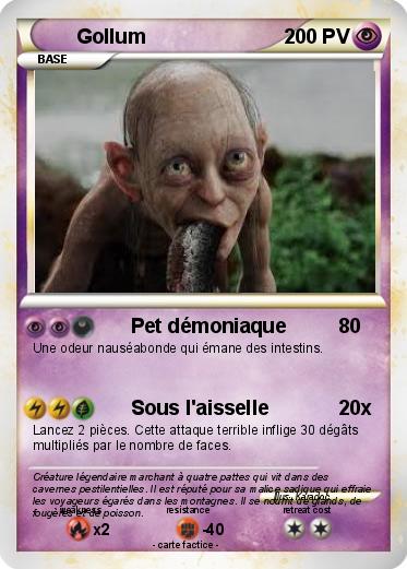 Pokemon Gollum