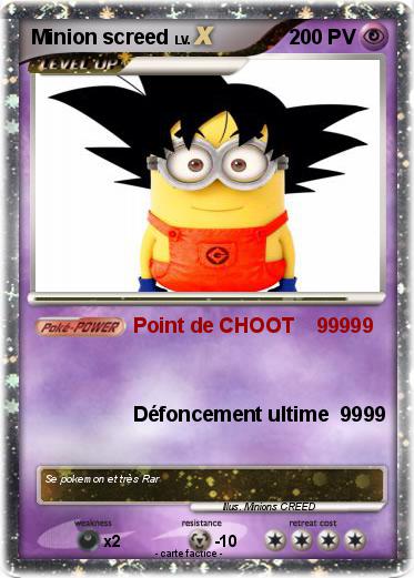 Pokemon Minion screed