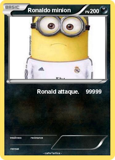 Pokemon Ronaldo minion