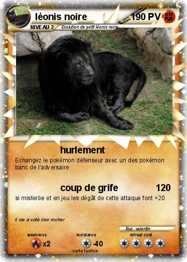 Pokemon léonis noire