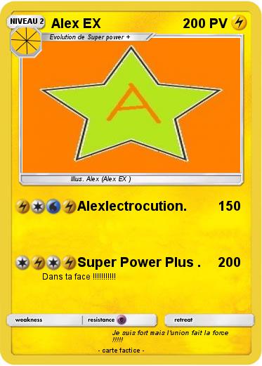 Pokemon Alex EX