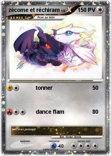 Pokemon zécome et réchiram