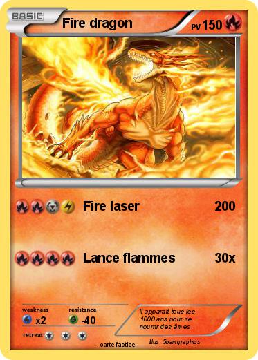 Pokemon Fire dragon