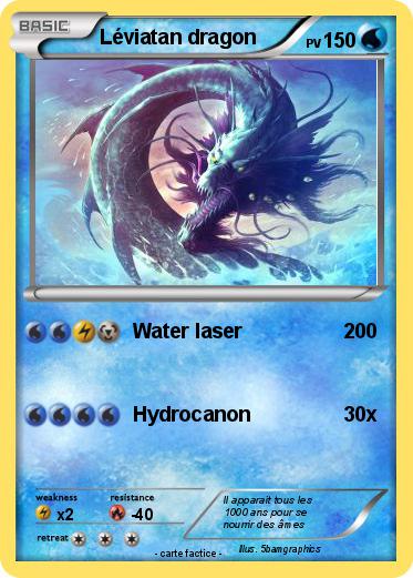 Pokemon Léviatan dragon