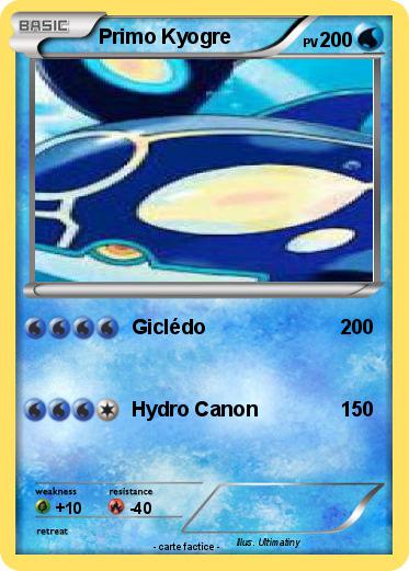 Pokemon Primo Kyogre