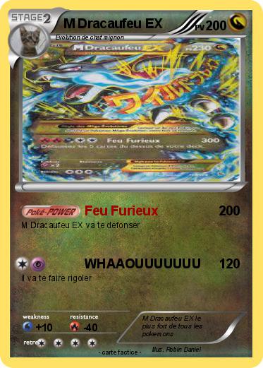Pokemon M Dracaufeu EX
